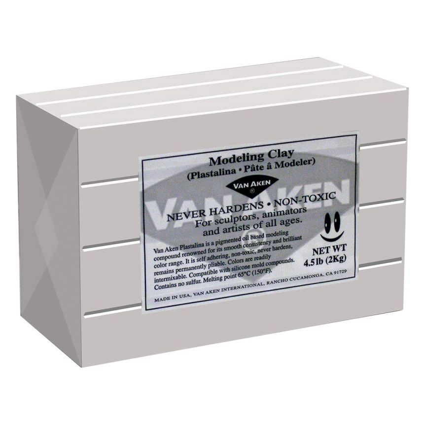 Van Aken Plastalina White 1 lb