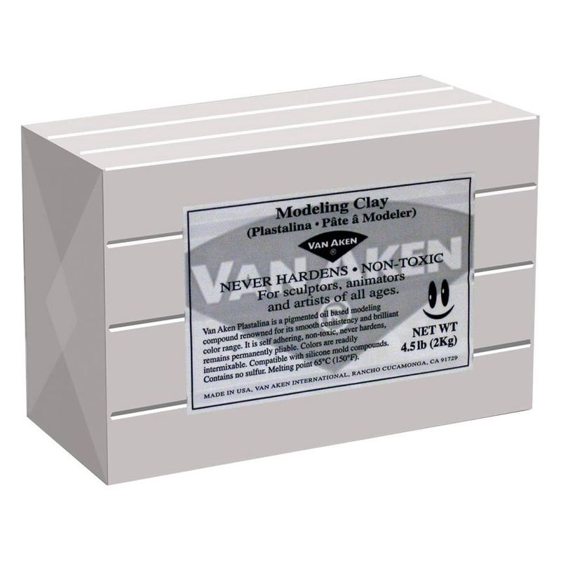 Van Aken Plastalina White 1 lb