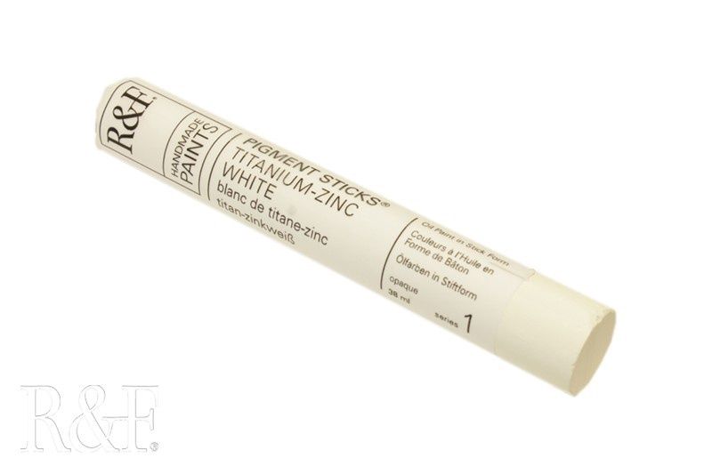 R&amp;F Titanium-Zinc  White Pigment Stick 38ml