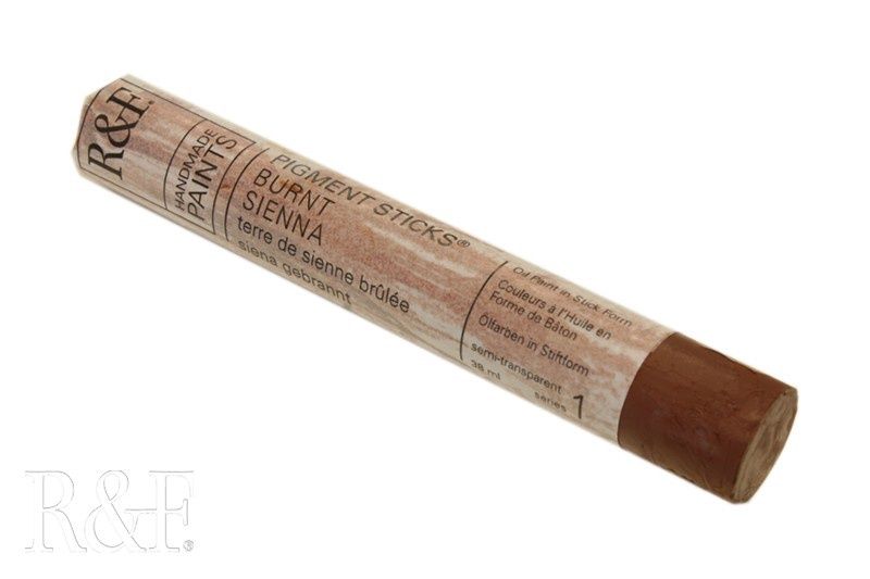 R&amp;F Burnt Sienna Pigment Stick 38ml