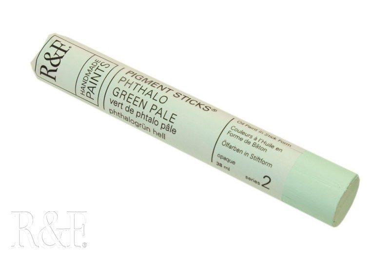 R&amp;F Phthalo Green Pale Pigment Stick 38ml