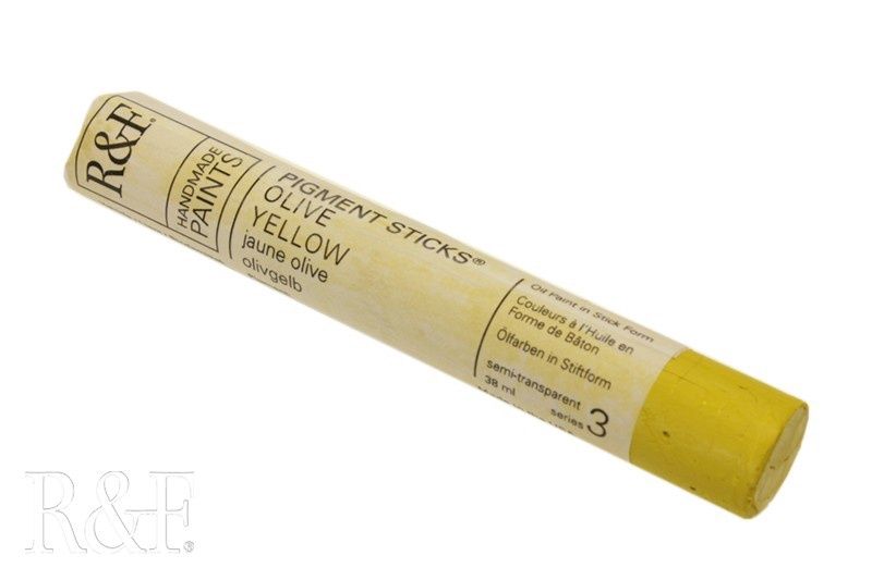 R&amp;F Olive Yellow Pigment Stick 38ml