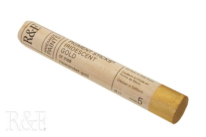 R&amp;F Iridescent Gold Pigment Stick 38ml