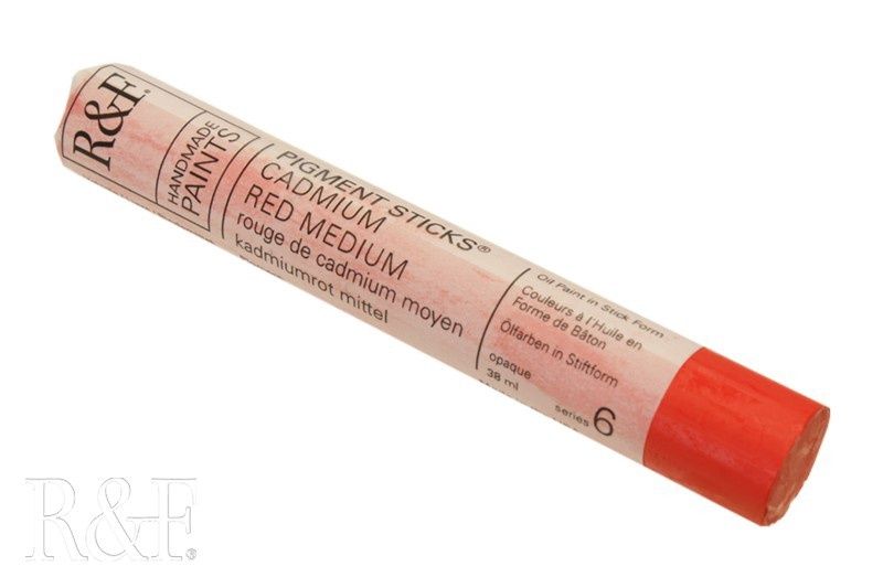 R&amp;F Cadmium Red Medium Pigment Stick 38ml