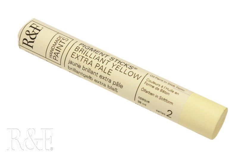 R&amp;F Brilliant Yellow Extra Pale Pigment Stick 38ml
