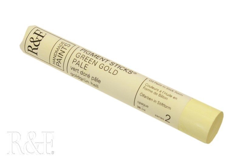 R&amp;F Green Gold Pale Pigment Stick 38ml