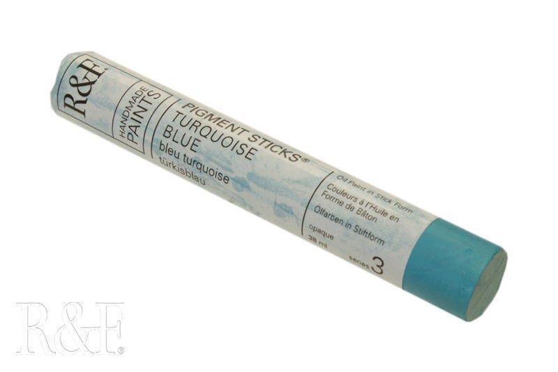 R&amp;F Turquoise Blue Pigment Stick 38ml