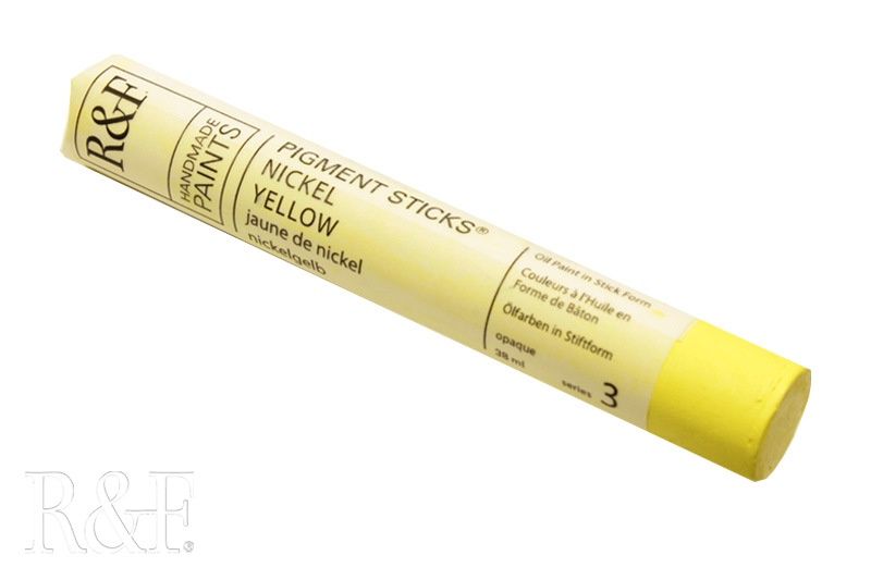 R&amp;F Nickel Yellow Pigment Stick 38ml