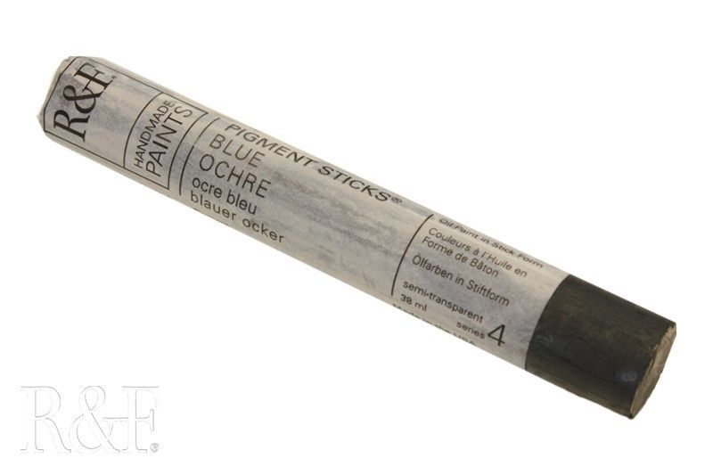 R&amp;F Blue Ochre Pigment Stick 38ml