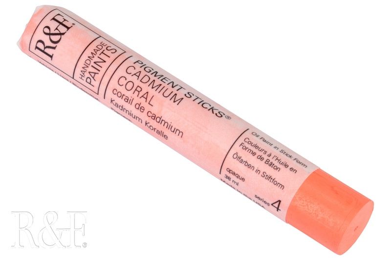 R&amp;F Cadmium Coral Pigment Stick 38ml