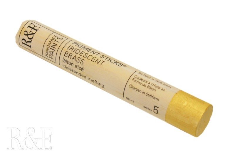 R&amp;F Iridescent Brass Pigment Stick 38ml