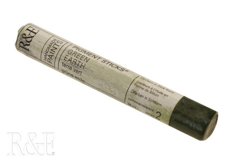 R&amp;F Green Earth Pigment Stick 38ml
