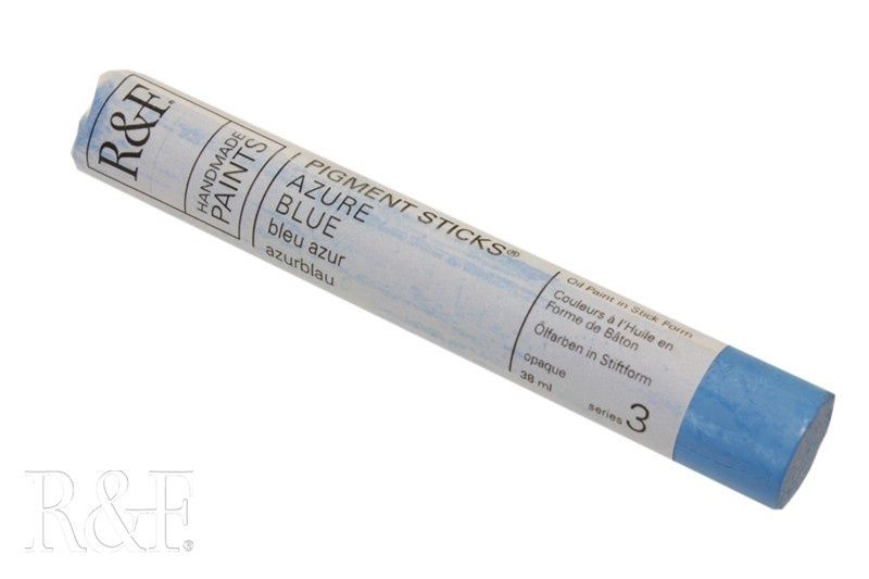 R&amp;F Azure Blue Pigment Stick 38ml