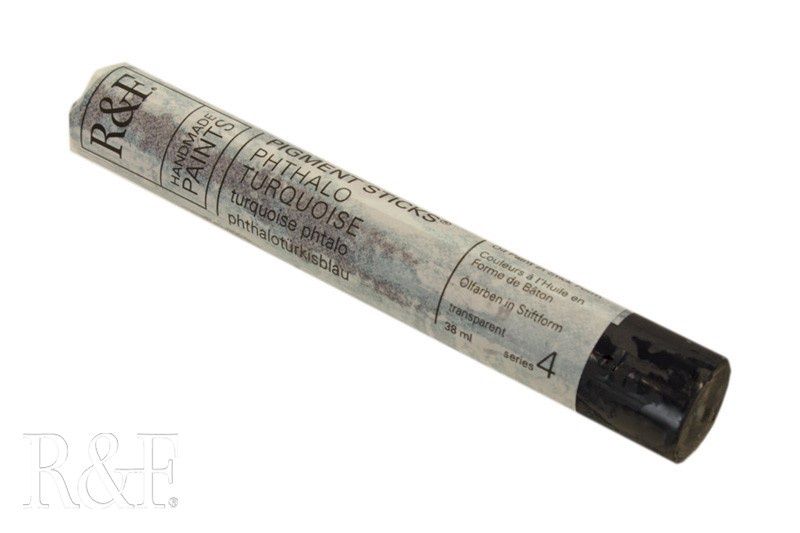 R&amp;F Phthalo Turquoise Pigment Stick 38ml