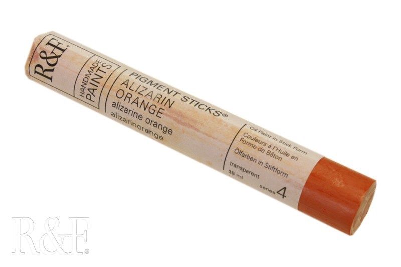 R&amp;F Alizarin Orange Pigment Stick 38ml