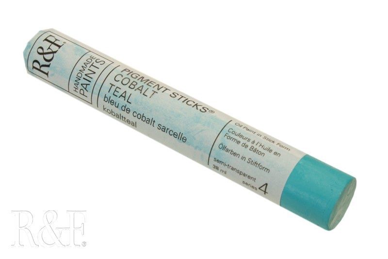 R&amp;F Cobalt Teal Pigment Stick 38ml