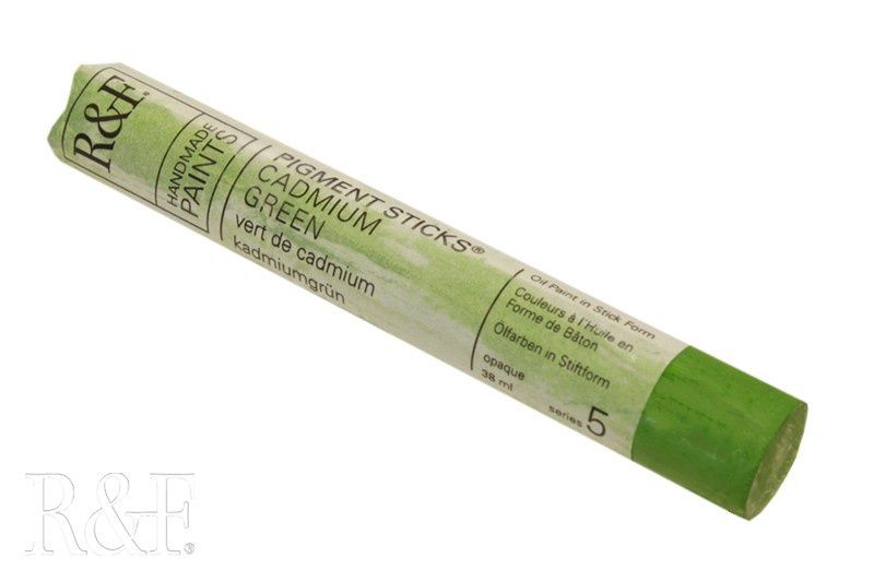 R&amp;F Cadmium Green Pigment Stick 38ml
