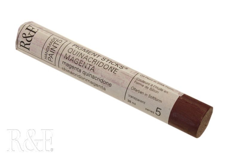 R&amp;F Quinacridone Magenta Pigment Stick 38ml