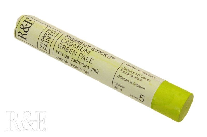 R&amp;F Cadmium Green Pale Pigment Stick 38ml