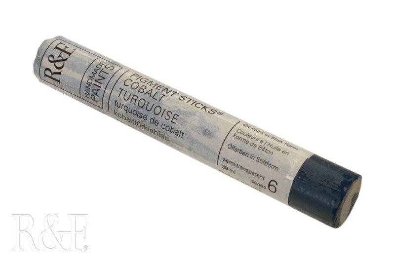 R&amp;F Cobalt Turquoise Pigment Stick 38ml