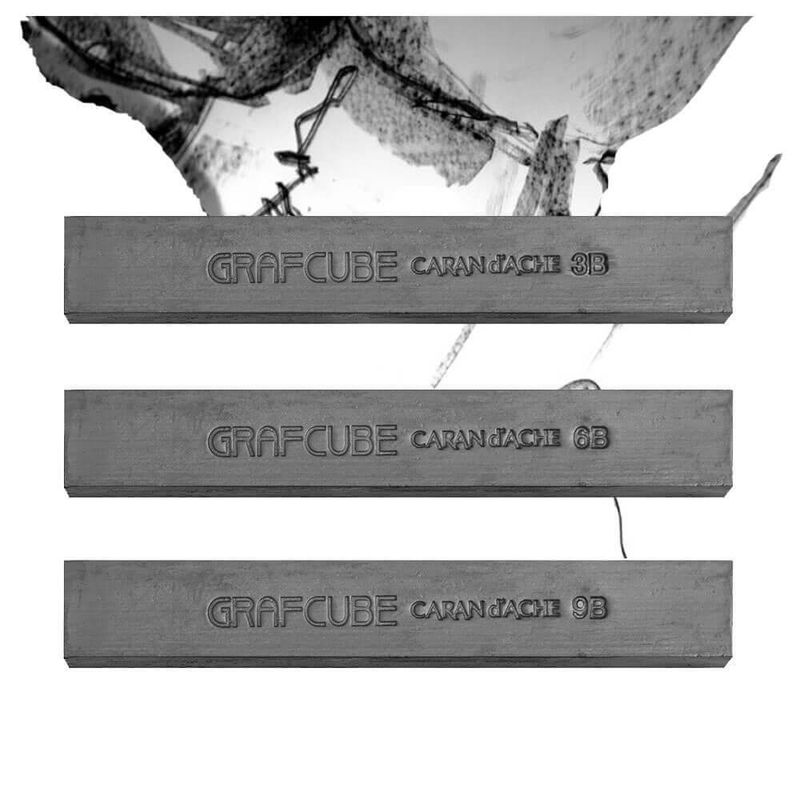 Grafcube 9B Graphite Stick 15mm