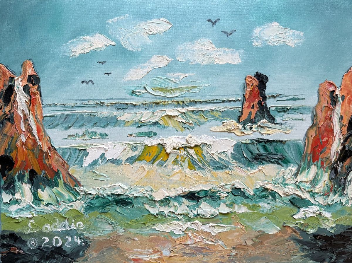 Coastal Hues by Vladimir Wesolowski