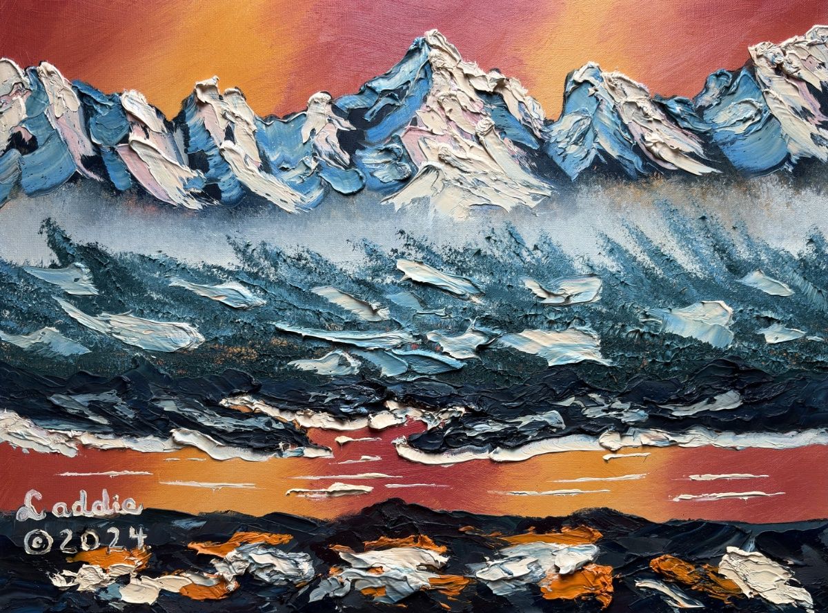 Mountain Sun by Vladimir Wesolowski