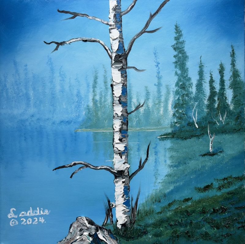 Old Birch by Vladimir Wesolowski