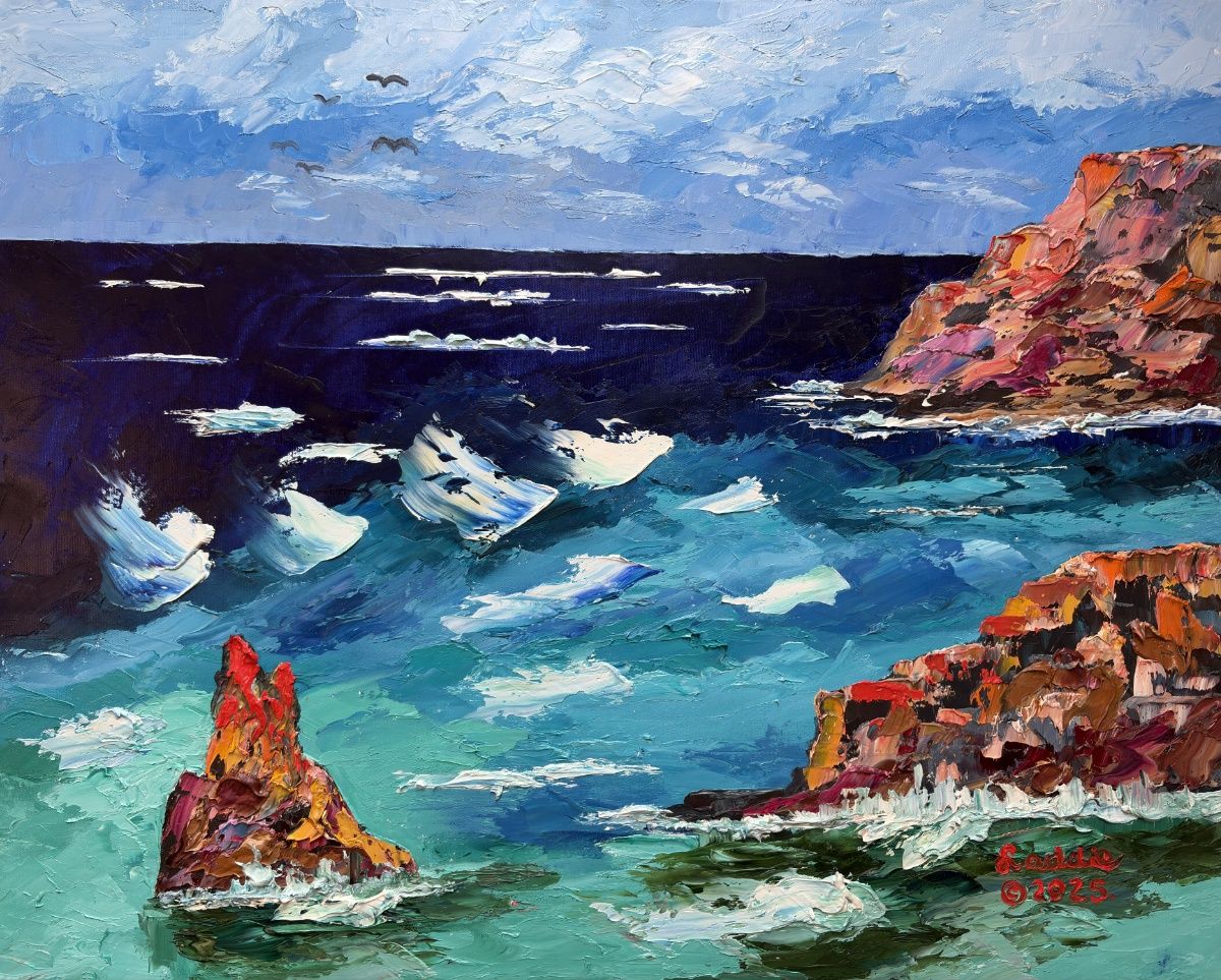 Atlantic Ocean by Vladimir Wesolowski