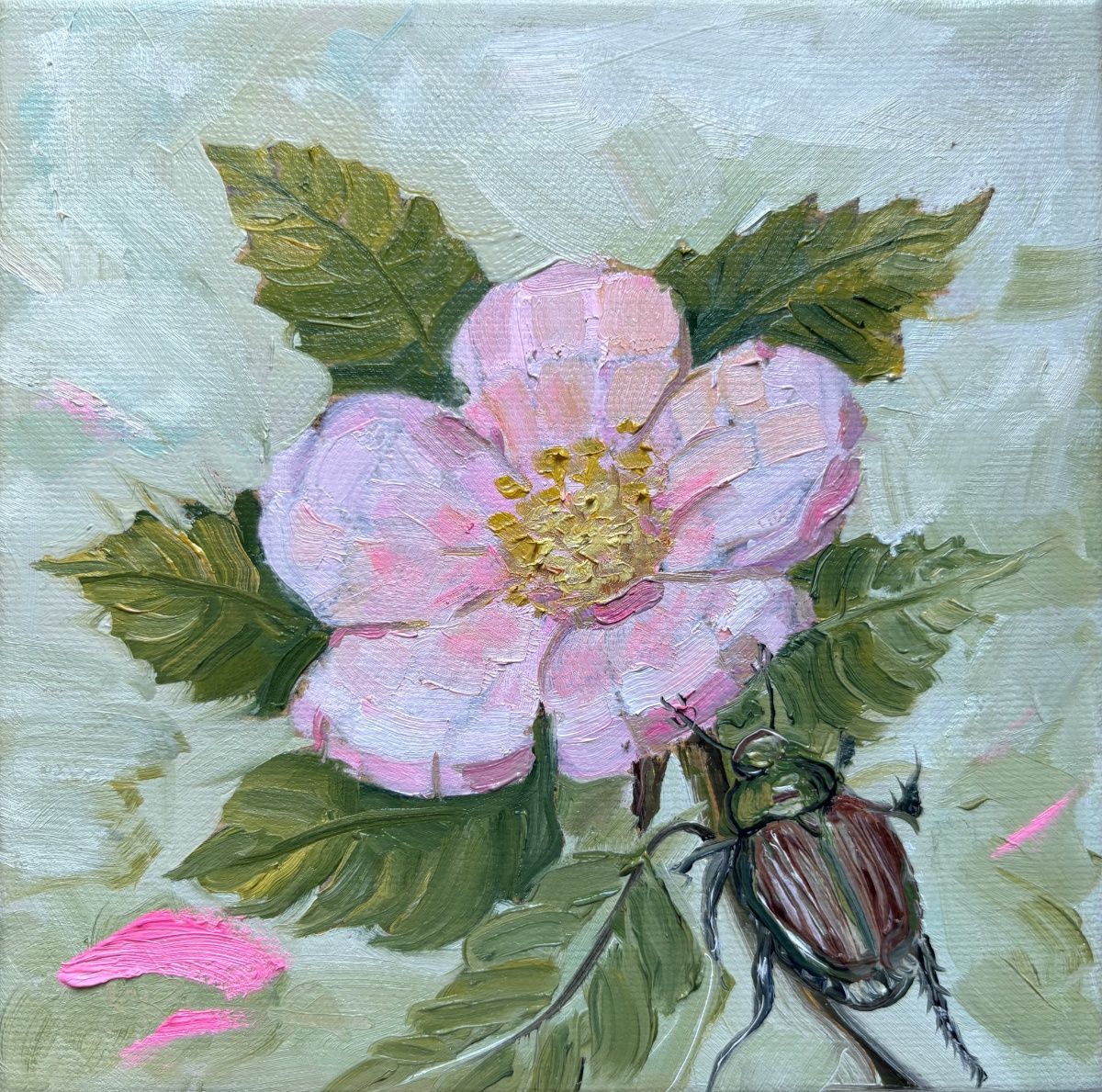 Alberta Wild Rose by Marlessa Wesolowski