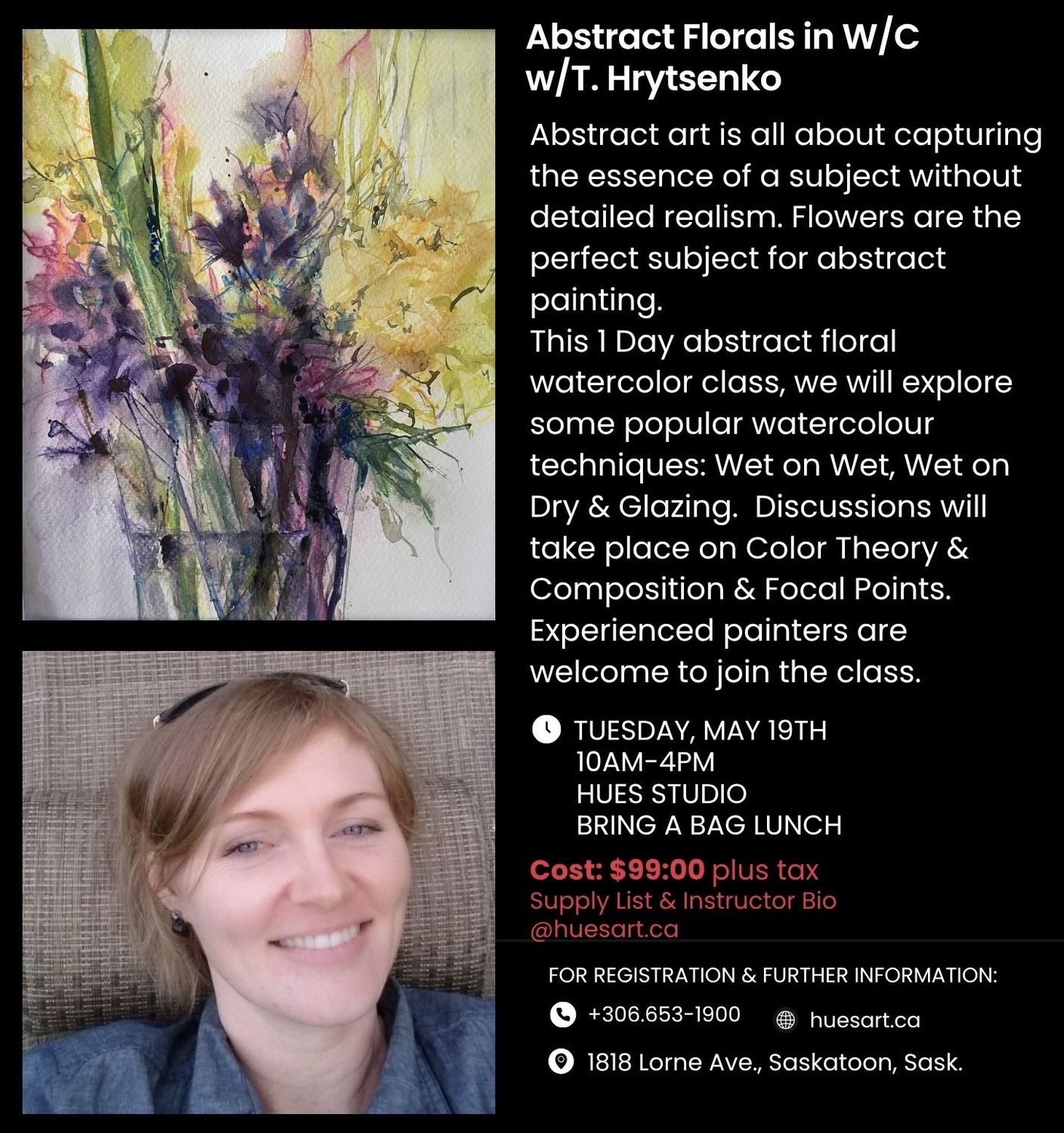 Abstract Floral Workshop T Hrytsenko May 19