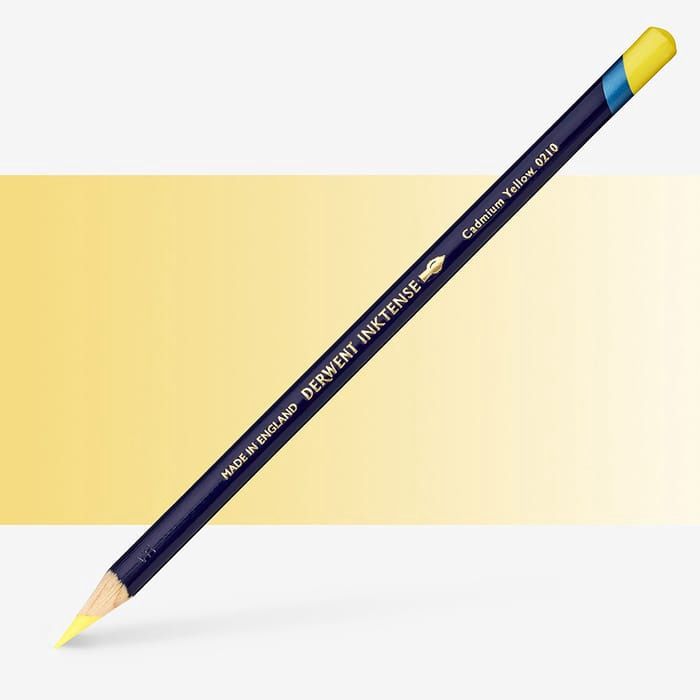 Derwent Inktense Cadmium Yellow Pencil