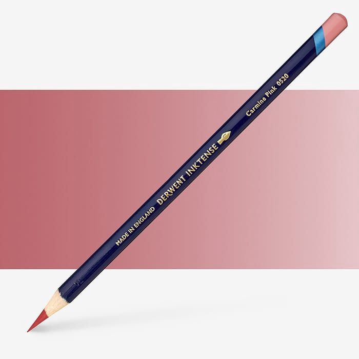 Derwent Inktense Carmine Pink Pencil
