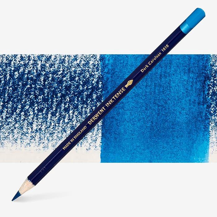 Derwent Inktense Dark Cerulean Pencil