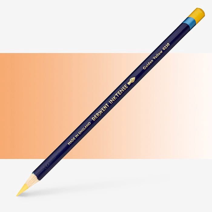 Derwent Inktense Golden Yellow Pencil