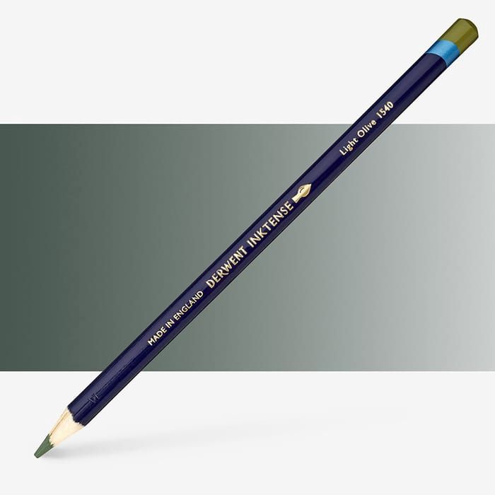 Derwent Inktense Light Olive Pencil