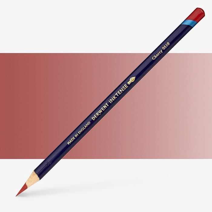 Derwent Inktense Cherry Pencil