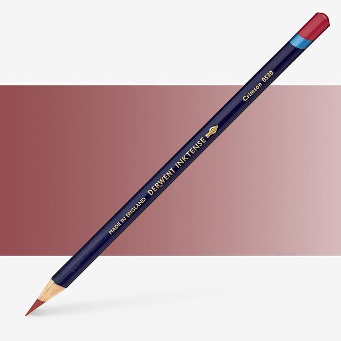 Derwent Inktense Crimson Pencil