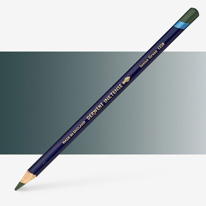 Derwent Inktense Ionian Green Pencil