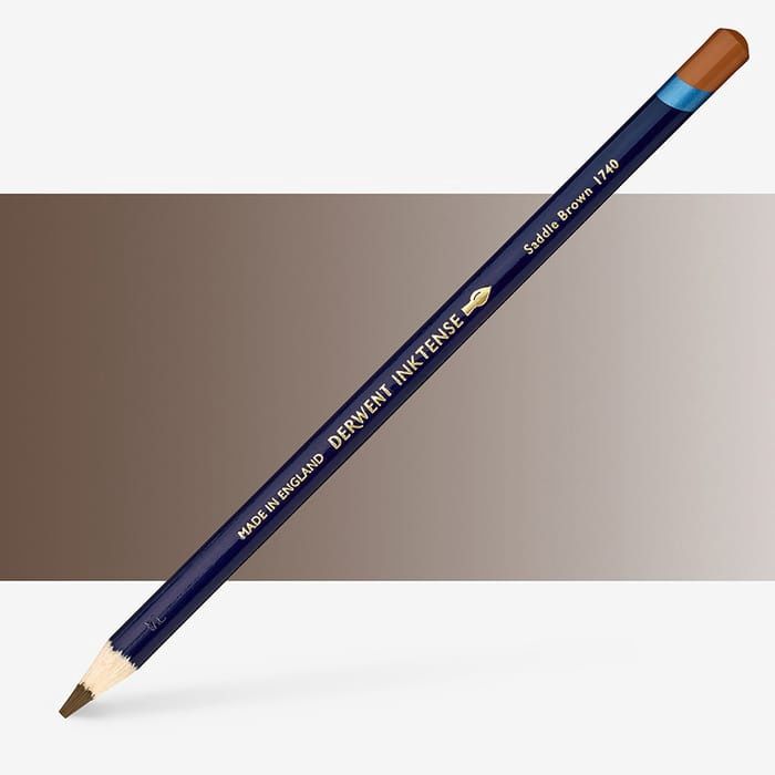 Derwent Inktense Saddle Brown Pencil