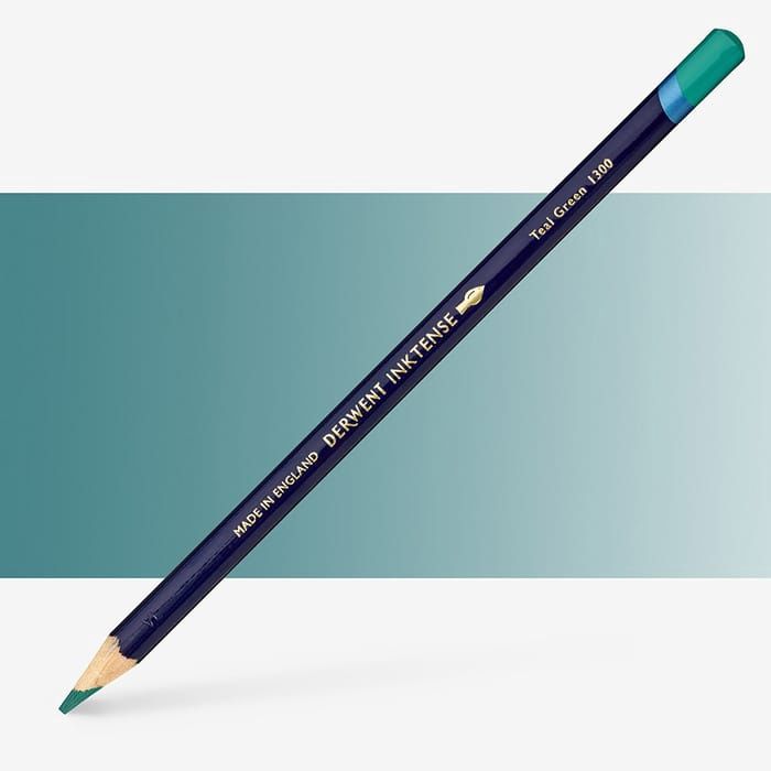 Derwent Inktense Teal Green Pencil