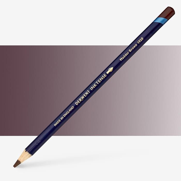 Derwent Inktense Brown Madder Pencil