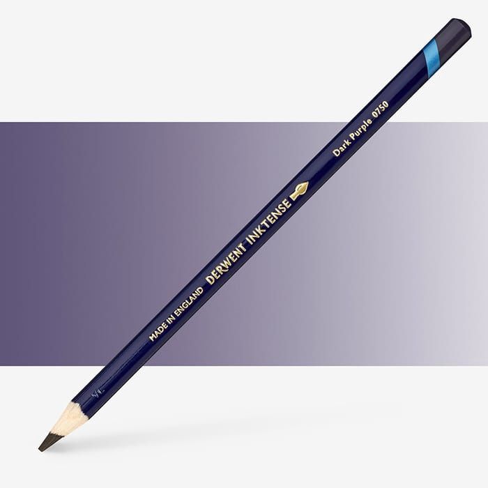 Derwent Inktense Dark Purple Pencil