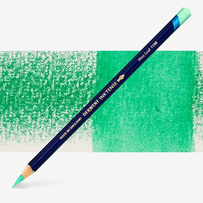 Derwent Inktense Mint Leaf Pencil