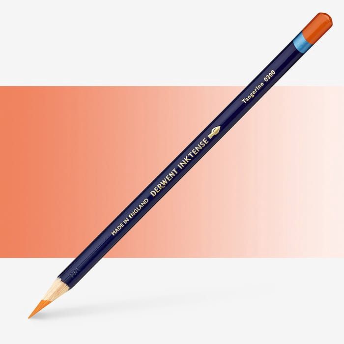 Derwent Inktense Tangerine Pencil