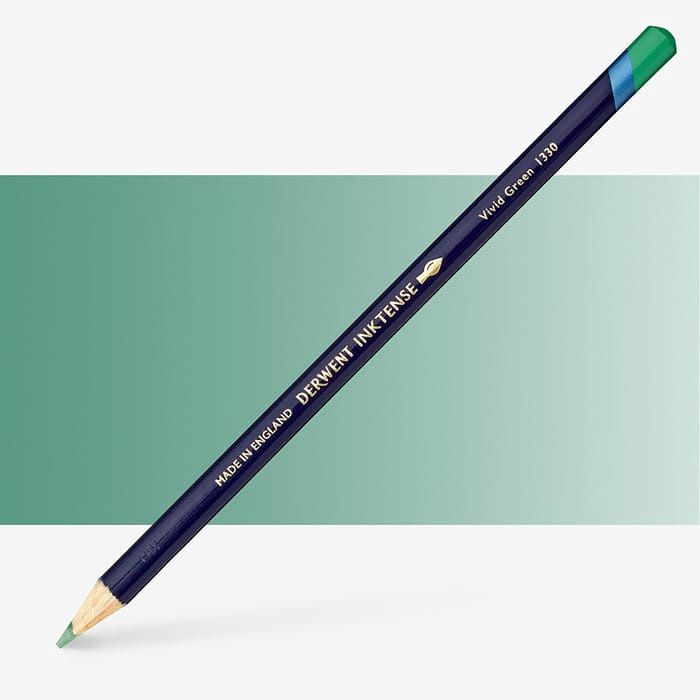 Derwent Inktense Vivid Green Pencil