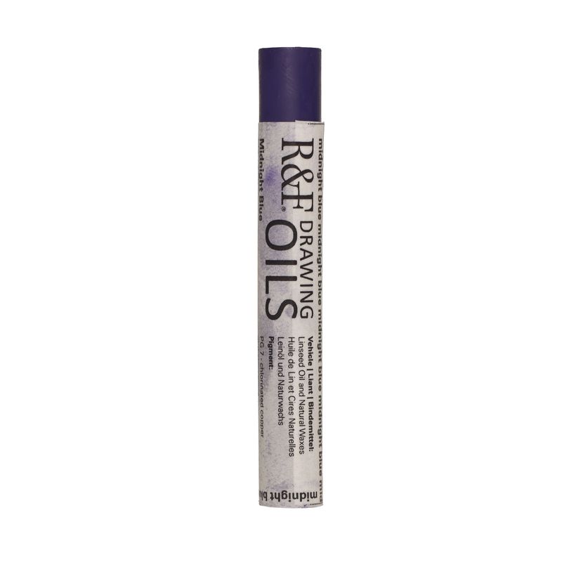 R&amp;F Drawing Oil Midnight Blue 12ml