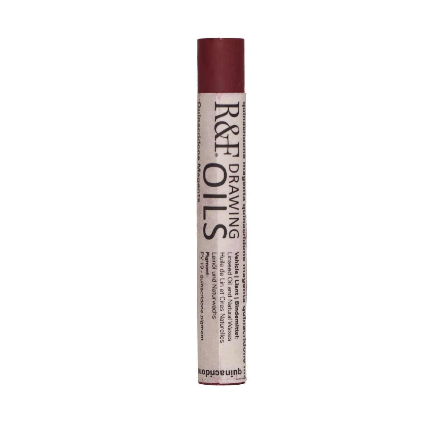 R&amp;F Drawing Oil Quinacridone Magenta 12ml