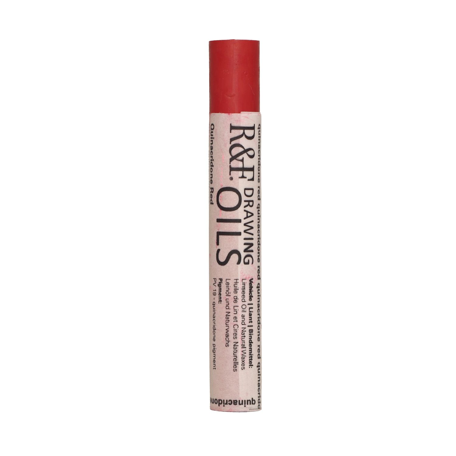 R&amp;F Drawing Oil Quinacridone Red 12ml