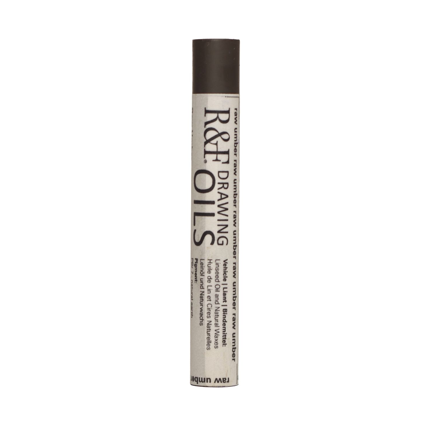 R&amp;F Drawing Oil Raw Umber 12ml
